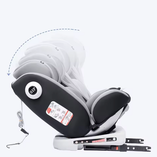 360° Draaibaar Kinderautostoeltje met ISOFIX en Top Tether – 9–36 kg