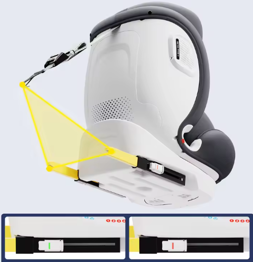 360° Roterend Autostoeltje voor Kinderen – Isofix Kinderzitje met 5-punts Riem (9–36 kg, 0–12 jaar)