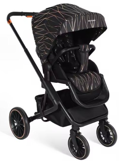 4-in-1 Opvouwbare Kinderwagen met Converteerbaar Baby-autostoeltje (tot 26 kg)