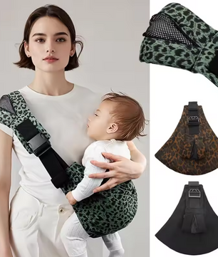 Baby Heupdrager met Brede Schouderriem – Draagbare Frontdrager met Taillekruk