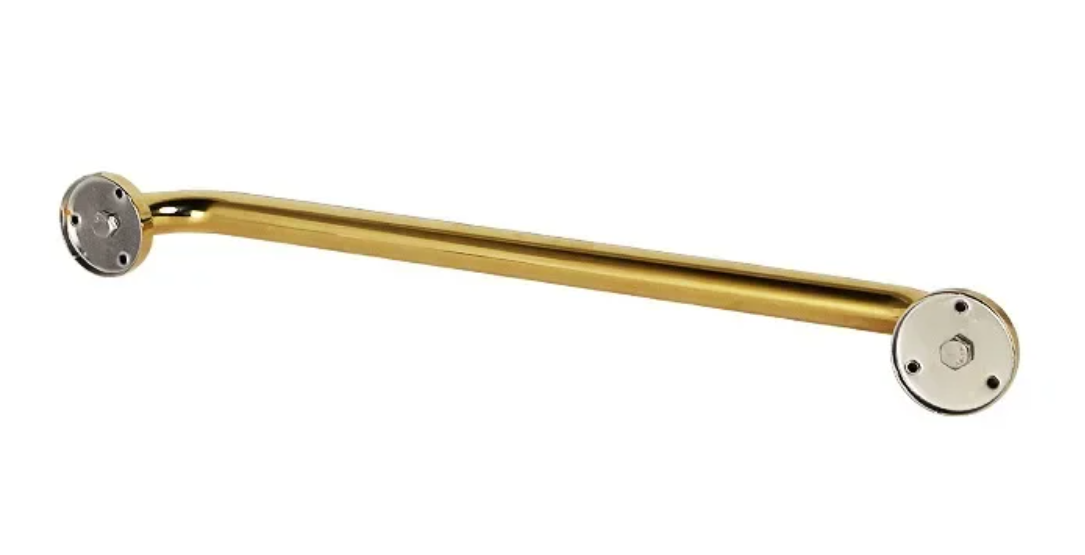 Gouden RVS Badkamer Handgreep Antislip – Veiligheidsleuning voor Bad en Toilet