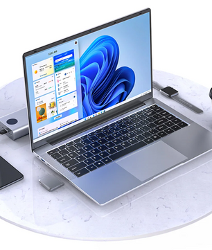 Laptop Notebook 14,1 inch Full HD – 12GB RAM, SSD Opslag, Intel Atom Processor en Windows 11 Pro