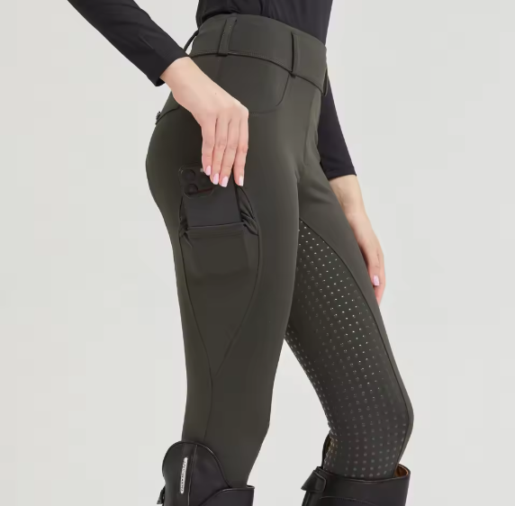 Professionele Paardrijbroek – Siliconen Antislip, Sneldrogend en Nauwsluitend