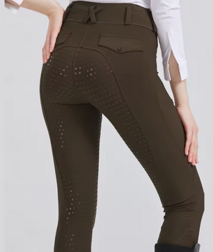 Professionele Paardrijbroek – Siliconen Antislip, Sneldrogend en Nauwsluitend