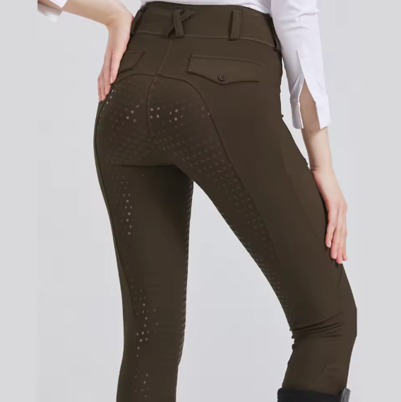 Professionele Paardrijbroek – Siliconen Antislip, Sneldrogend en Nauwsluitend