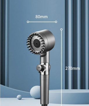 3-Standen Douchekop met Filter – Hoge Druk Handdouche