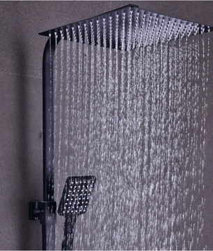 Thermostatisch Douchesysteem met Regendouche 30 cm – Modern en Veilig