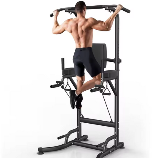 Power Tower Dip Station – Optrekstang & Krachtstation voor Thuis