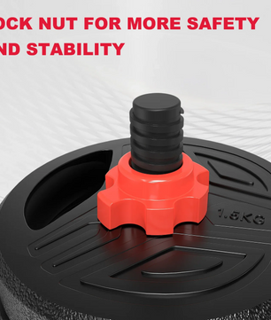 3-in-1 Dumbbell & Barbell Set 20kg – Verstelbare Gewichten Thuis Fitness