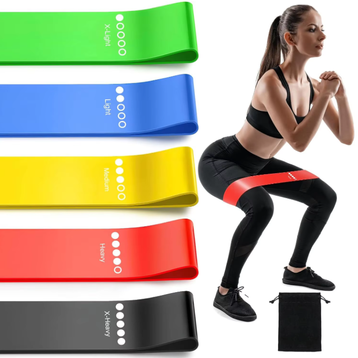 TPE Weerstandsband Set – Fitness Elastische Lusbanden voor Training
