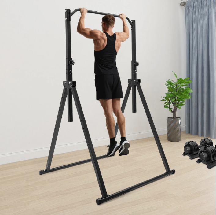 Verstelbare Pull-up Bar – Vrijstaand Trainingsstation voor Thuis Fitness en Krachttraining