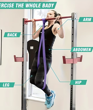 Weerstandsbanden Set – Pull-Up Assist Bands voor Krachttraining en Thuisfitness
