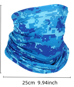 Multifunctionele Nekwarmer – Ademend, UV-bescherming en Naadloos, Unisex Bandana en Gezichtsmasker