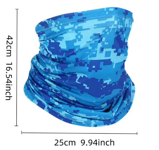 Multifunctionele Nekwarmer – Ademend, UV-bescherming en Naadloos, Unisex Bandana en Gezichtsmasker
