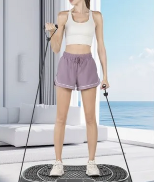 Trilplaat Fitness – 99 Niveaus Vibratie Trainer voor Thuis