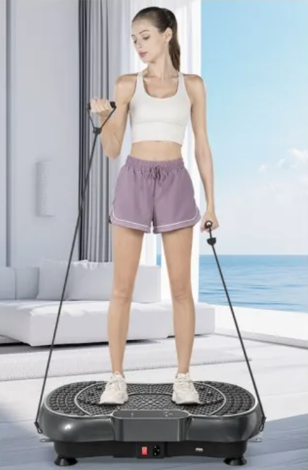 Trilplaat Fitness – 99 Niveaus Vibratie Trainer voor Thuis