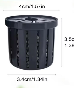 4-Delige Aquarium Plant Mand Set – Hydrocultuur Plant Houder