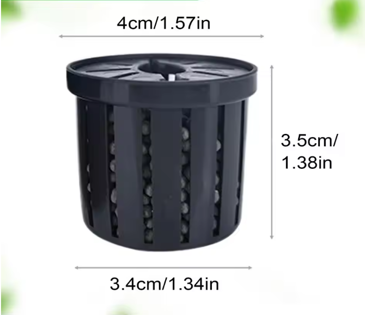 4-Delige Aquarium Plant Mand Set – Hydrocultuur Plant Houder