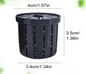 4-Delige Aquarium Plant Mand Set – Hydrocultuur Plant Houder