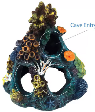 Kunstmatige Koraalrif Aquarium Decoratie – Veelkleurig Hars Ornament