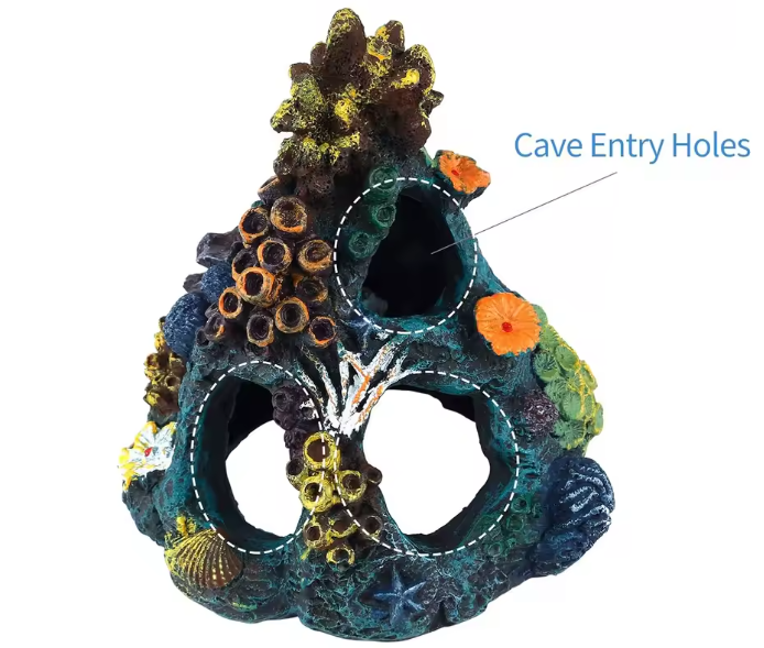 Kunstmatige Koraalrif Aquarium Decoratie – Veelkleurig Hars Ornament
