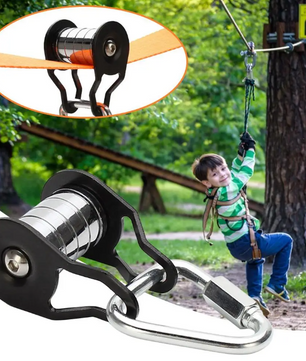 Slackline Katrol 5 Rollen – Stalen Kabelkatrol tot 200kg