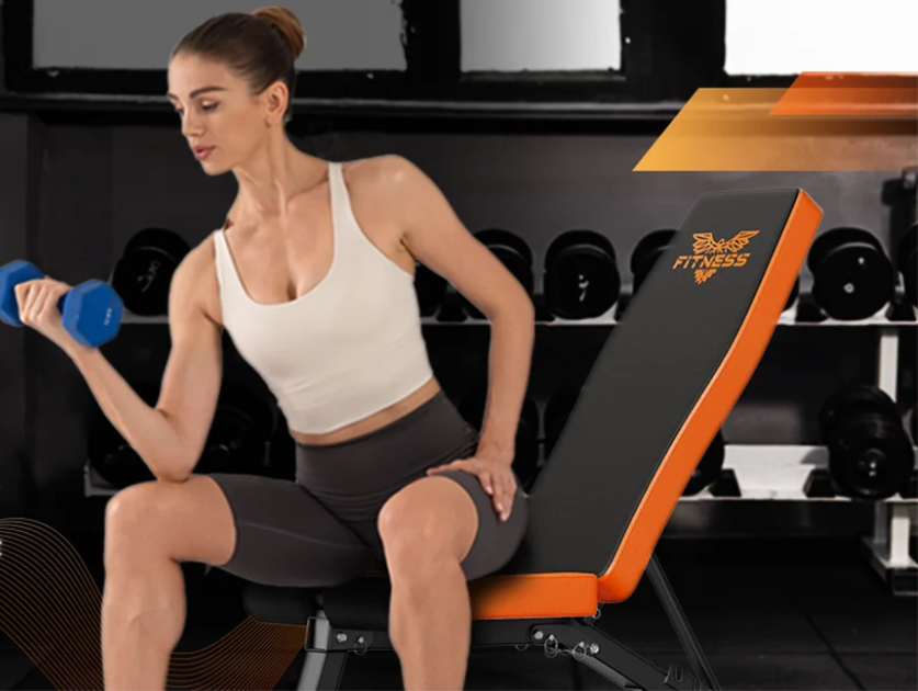 Opvouwbare Verstelbare Halterbank – Multifunctionele Trainingsbank 300kg