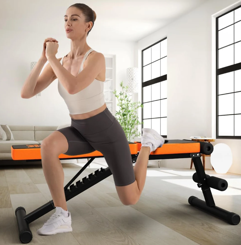 Opvouwbare Verstelbare Halterbank – Multifunctionele Trainingsbank 300kg
