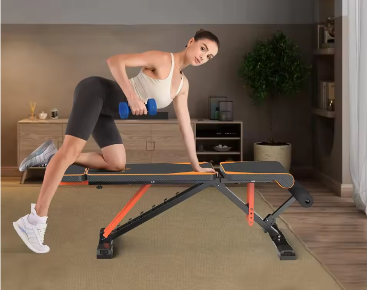 Verstelbare Halterbank met Weerstandsbanden – Full Body Training