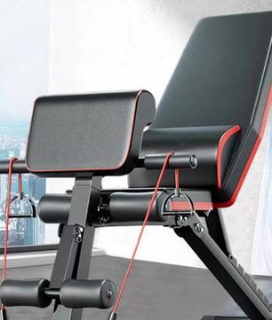 Opvouwbare Halterbank 6-in-1 – Multifunctionele Fitnessbank voor Full Body Training