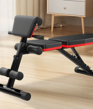 Opvouwbare Halterbank 6-in-1 – Multifunctionele Fitnessbank voor Full Body Training