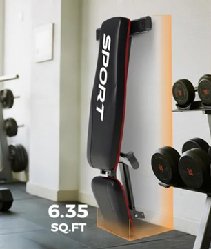 Opvouwbare Halterbank – Verstelbare Fitnessbank met 5 Standen voor Full Body Training