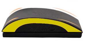 Ergonomische Ab Trainer Mat – Opvouwbare Buikspiermat met Rug- en Staartbeenondersteuning