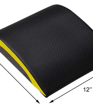 Ergonomische Ab Trainer Mat – Opvouwbare Buikspiermat met Rug- en Staartbeenondersteuning