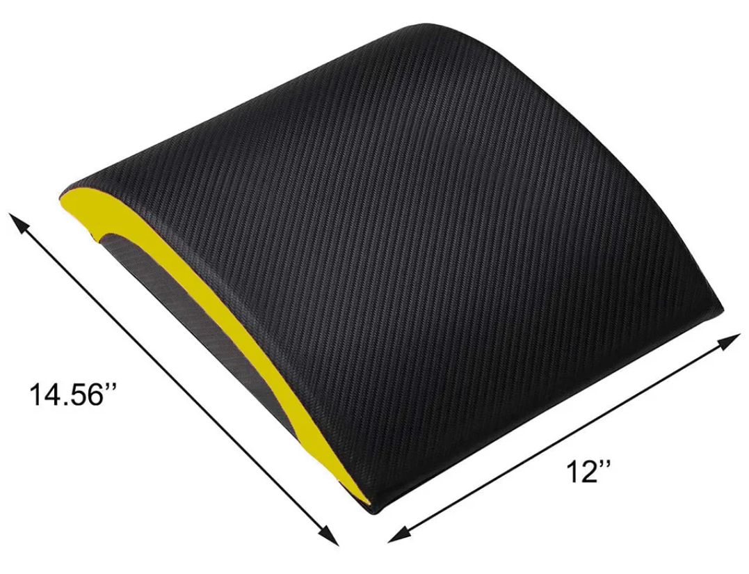 Ergonomische Ab Trainer Mat – Opvouwbare Buikspiermat met Rug- en Staartbeenondersteuning
