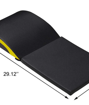 Ergonomische Ab Trainer Mat – Opvouwbare Buikspiermat met Rug- en Staartbeenondersteuning