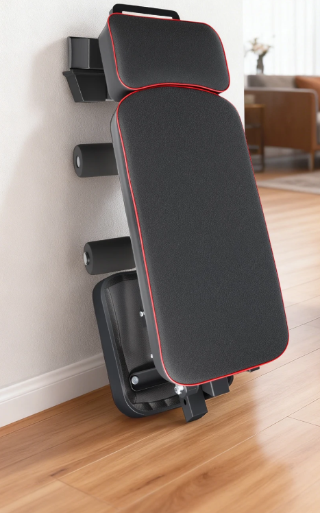 Multifunctionele Halterbank – Opvouwbare Fitnessbank met 5 Standen voor Full Body Training