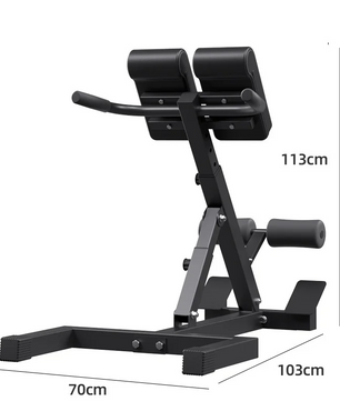 Romeinse Stoel voor Thuisfitness – Hyperextensie Trainingsbank voor Rug, Core en Taille