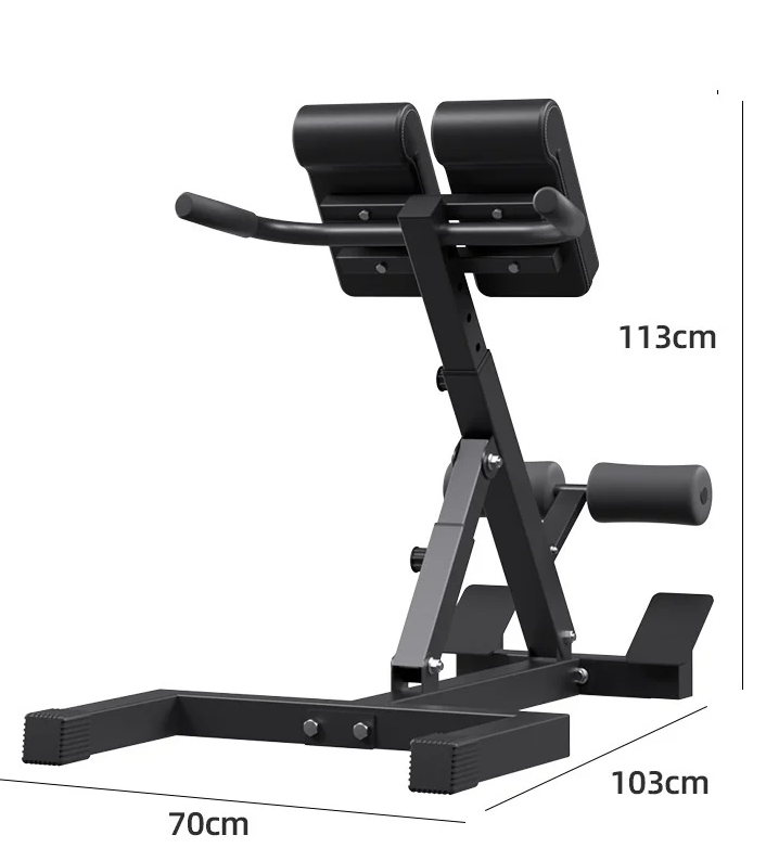 Romeinse Stoel voor Thuisfitness – Hyperextensie Trainingsbank voor Rug, Core en Taille