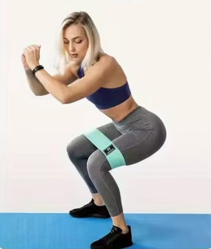 Weerstandsbanden Set van Stof – 3 Niveaus Stretchbanden voor Benen en Glutes Training