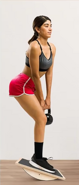 Houten Balansbord – Antislip Evenwichtsbord voor Core Training en Stabiliteit