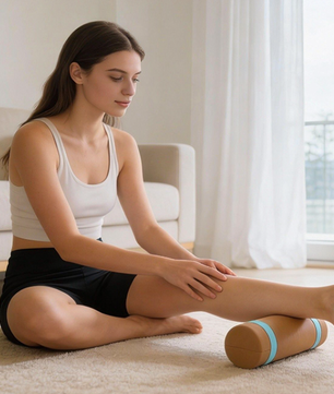 Kurk Balance Board – Voettrainer met Massagebal en Weerstandsbanden