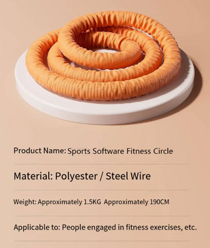 Fitness Ring Oefencirkel – Draagbare Core Trainer voor Buik, Taille en Aërobe Training