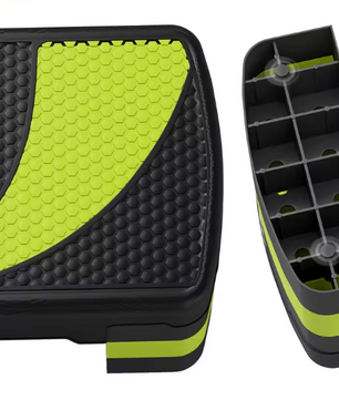 Aerobic Step Platform Verstelbaar – Fitness Stepper met Antislip en 3 Hoogtes