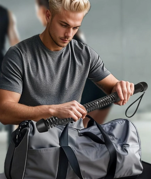 Ropeless Battle Rope Compact – Draadloze Fitness Rope met Gewicht voor HIIT en Full Body Training