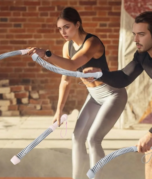 Ropeless Battle Rope Compact – Draadloze Fitness Rope met Gewicht voor HIIT en Full Body Training