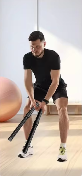 Ropeless Battle Ropes Set – Draadloze Fitness Ropes voor Cardio en Krachttraining