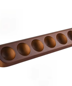 Houten Golfballen Display Rek – Wandmontage Opberger voor 6 Golfballen
