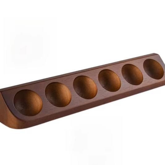 Houten Golfballen Display Rek – Wandmontage Opberger voor 6 Golfballen