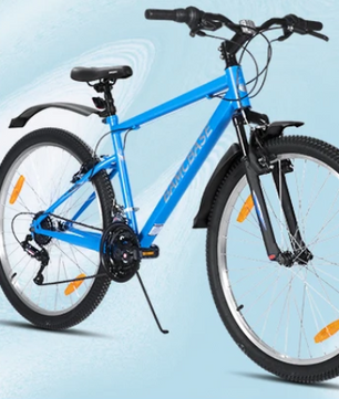 Mountainbike 26 / 27,5 Inch – 18 Versnellingen MTB met Stalen Frame en V-Brakes